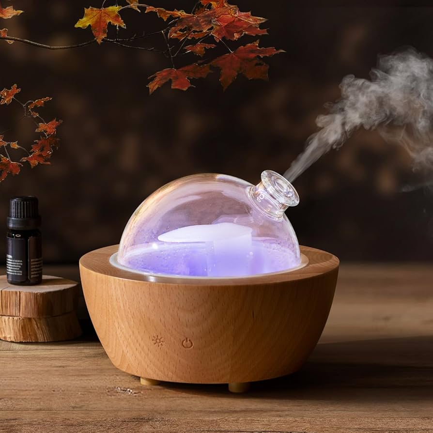 The Aura — Wood Grain Oil Diffuser