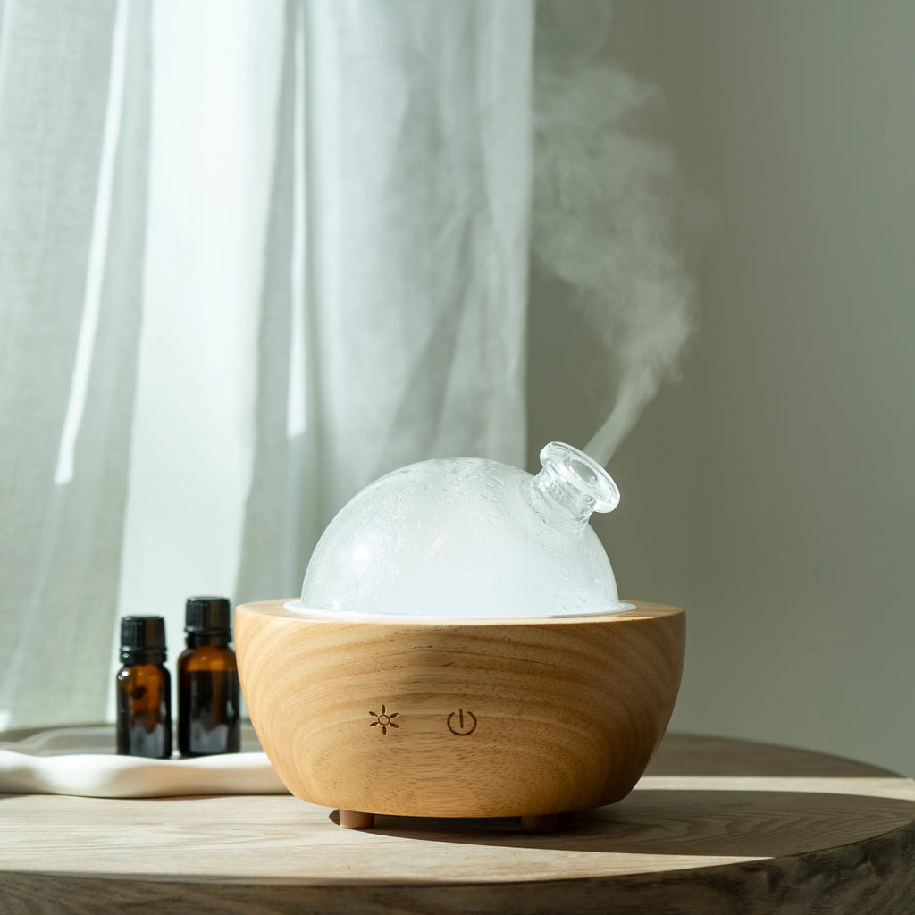 The Aura — Wood Grain Oil Diffuser