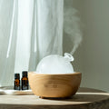 The Aura — Wood Grain Oil Diffuser