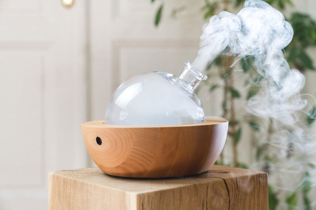 The Aura — Wood Grain Oil Diffuser